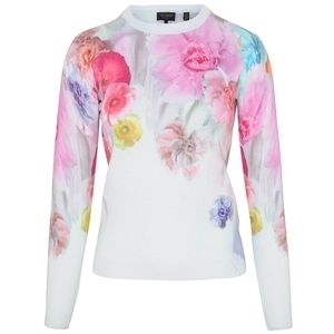Ted Baker Adiele Sugar Sweet Print Sweater